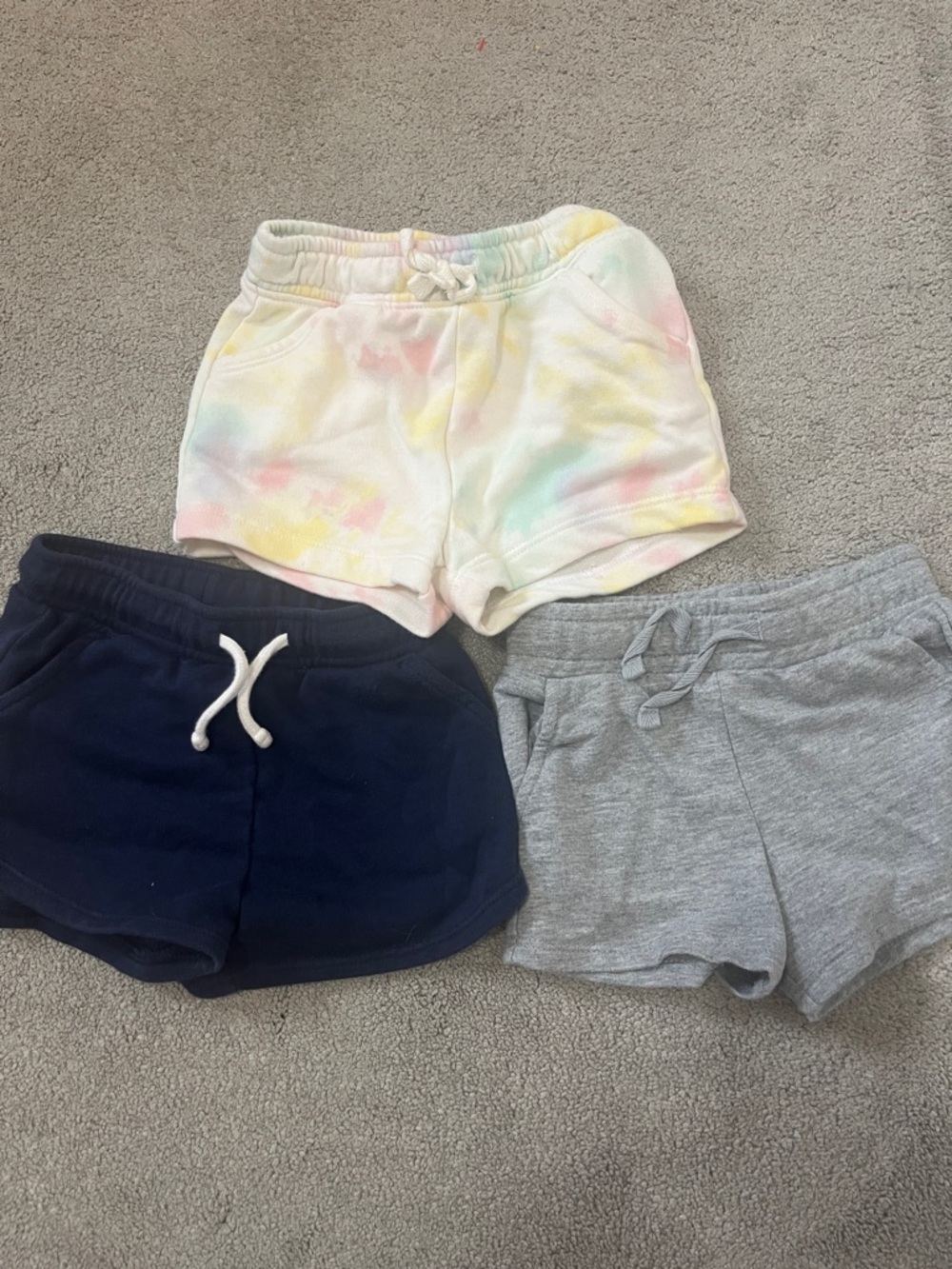 Toddler Girls Shorts, 3 Pack